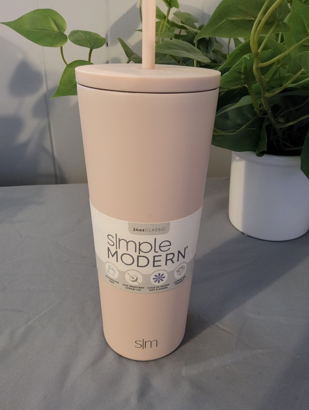 Simple Modern 24 oz Tumbler with Straw
